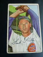 Frank Hiller Baseball Cards 1952 Bowman Prices