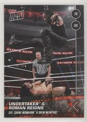 Undertaker, Roman Reigns #35 Wrestling Cards 2019 Topps Now WWE Prices
