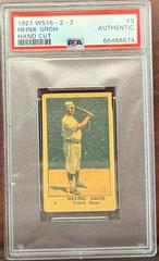 Heinie Groh [Hand Cut] #9 Baseball Cards 1921 W516 2 2 Prices