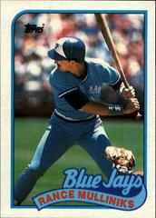 Rance Mulliniks #618 Baseball Cards 1989 Topps Prices