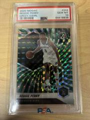 Reggie Perry [Green Swirl] #244 Basketball Cards 2020 Panini Mosaic Prices