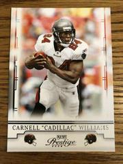 Carnell 'Cadillac' Williams #94 Football Cards 2008 Playoff Prestige Prices