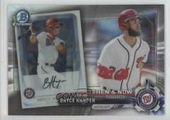 Bryce Harper Baseball Cards 2017 Topps Chrome Bowman Then & Now Prices