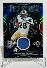 Marshall Faulk #1 Football Cards 2023 Panini Spectra Epic Legends Materials Prices