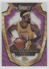 Wilt Chamberlain [Purple Prizm Die Cut] Basketball Cards 2014 Panini Select Prices