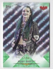 Ruby Riott [Green] #20 Wrestling Cards 2020 Topps WWE Undisputed Prices