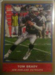 Tom Brady [Gold] Football Cards 2004 Bazooka Prices