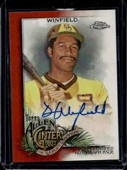Dave Winfield [Orange] Baseball Cards 2022 Topps Allen & Ginter Chrome Autographs Prices