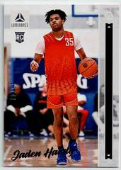 Jaden Hardy [Purple] Basketball Cards 2022 Panini Chronicles Draft Picks Luminance Prices