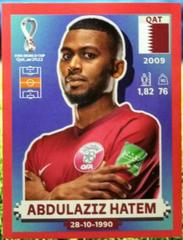 Abdulaziz Hatem #QAT13 Soccer Cards 2022 Panini World Cup Qatar Stickers Prices