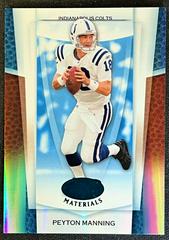 Peyton Manning [Mirror Blue] #118 Football Cards 2007 Leaf Certified Materials Prices