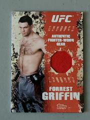 Forrest Griffin Ufc Cards 2010 Topps UFC Main Event Fighter Relics Prices