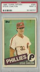 Steve Carlton #360 Baseball Cards 1985 Topps Tiffany Prices