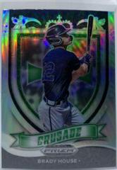 Brady House [Silver Prizm] #C-BH Baseball Cards 2021 Panini Prizm Draft Picks Crusade Prices