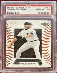 Roger Clemens Baseball Cards 2000 Upper Deck Ovation Prices