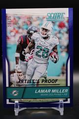 Lamar Miller [Artist's Proof] Football Cards 2016 Panini Score Prices