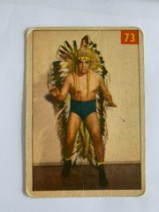 Chief Sunni War Cloud [Lucky Premium Back] #73 Wrestling Cards 1954 Parkhurst Prices