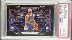 Stephen Curry [Purple] Basketball Cards 2021 Panini Obsidian Pitch Black Prices