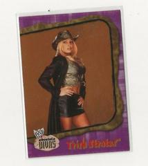 Trish Stratus [Gold] Wrestling Cards 2002 Fleer WWE Absolute Divas Prices