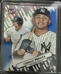 Oswald Peraza [Blue] #FF-8 Baseball Cards 2023 Topps Pristine Fresh Faces Prices