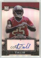 Aqib Talib [Autograph Refractor] #103 Football Cards 2008 Bowman Sterling Prices