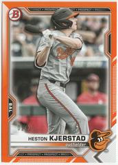Heston Kjerstad [Orange] #BP-138 Baseball Cards 2021 Bowman Paper Prospects Prices