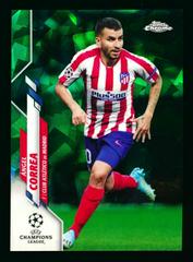 Angel Correa [Green] #87 Soccer Cards 2019 Topps Chrome UEFA Champions League Sapphire Prices