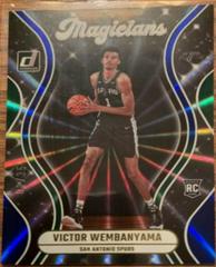Victor Wembanyama [Blue Green] #1 Basketball Cards 2023 Panini Donruss Magicians Prices