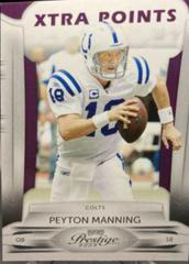 Peyton Manning Football Cards 2009 Playoff Prestige Prices
