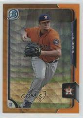 J.D. Davis [Orange Wave Refractor] #BCP214 Baseball Cards 2015 Bowman Chrome Prospects Prices