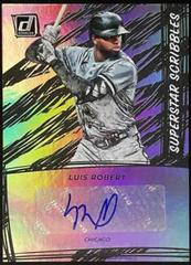 Luis Robert Baseball Cards 2022 Panini Donruss Superstar Scribbles Autographs Prices