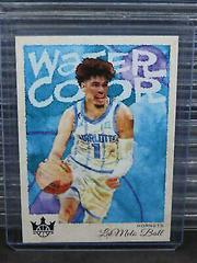 LaMelo Ball [Sapphire] #20 Basketball Cards 2022 Panini Court Kings Water Color Prices