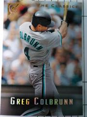 Greg Colbrunn #77 Baseball Cards 1996 Topps Gallery Prices