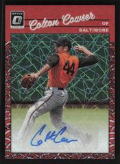 Colton Cowser [Photon] Baseball Cards 2023 Panini Donruss Optic Retro 1990 Signatures Prices