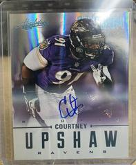 Courtney Upshaw [Spectrum Platinum Autograph] #120 Football Cards 2012 Panini Absolute Prices