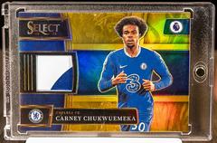 Carney Chukwuemeka [Gold] #SW-CCU Soccer Cards 2022 Panini Select Premier League Swatches Prices