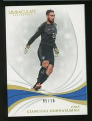 Gianluigi Donnarumma [Gold] Soccer Cards 2018 Panini Immaculate Prices