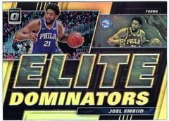 Joel Embiid [Holo] #3 Basketball Cards 2019 Panini Donruss Optic Elite Dominators Prices