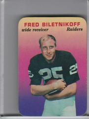 Fred Biletnikoff #32 Football Cards 1970 Topps Glossy Prices
