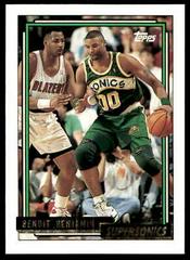 Benoit Benjamin #161 Basketball Cards 1992 Topps Gold Prices