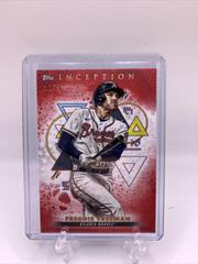 Freddie Freeman [Red] #100 Baseball Cards 2022 Topps Inception Prices