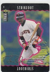 Barry Bonds [Strike Out Gold Signature] #8 Baseball Cards 1996 Collector's Choice You Make Play Prices