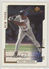 Rickey Henderson Baseball Cards 2000 Upper Deck MVP Prices