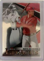 Rhys Hoskins, Mike Schmidt #FL-RH Baseball Cards 2021 Topps Finest Legacies Prices