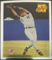 Derek Jeter #80 Baseball Cards 1996 Topps Chrome Prices