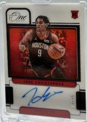 Josh Christopher [Purple] Basketball Cards 2021 Panini One and One Rookie Autographs Prices