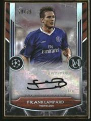 Frank Lampard Soccer Cards 2022 Topps Museum Collection UEFA Champions League Framed Autographs Prices
