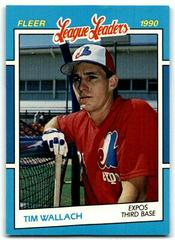 Tim Wallach Baseball Cards 1990 Fleer League Leaders Prices