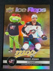 Boone Jenner, Stinger [Gold] #IR-24 Hockey Cards 2023 Upper Deck MVP Ice Reps Prices
