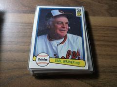 Earl Weaver Baseball Cards 1982 Donruss Prices